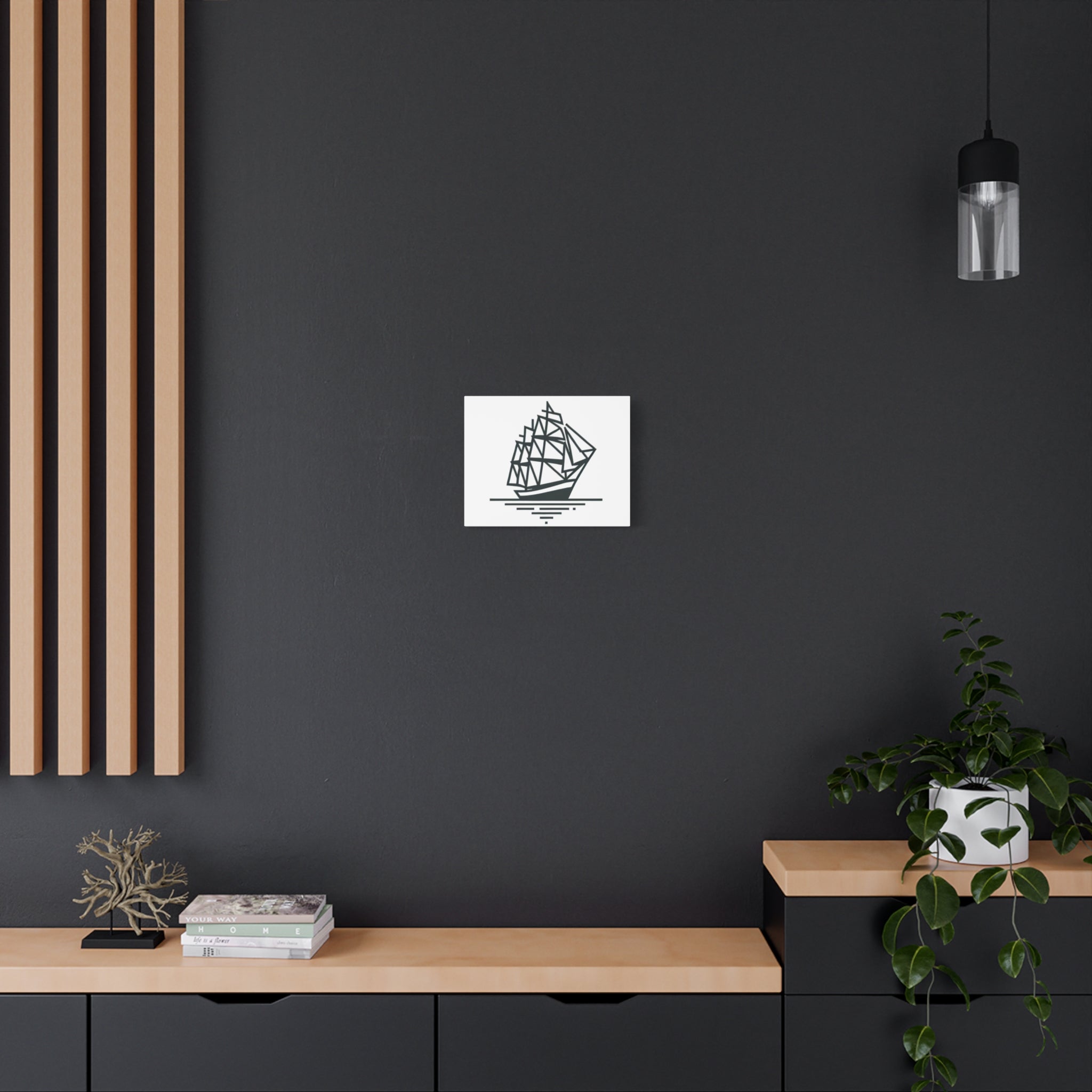 SHIP Canvas Art Print