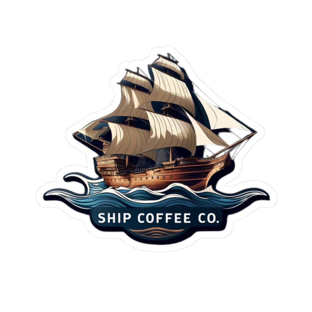 SHIP Coffee Co Sticker