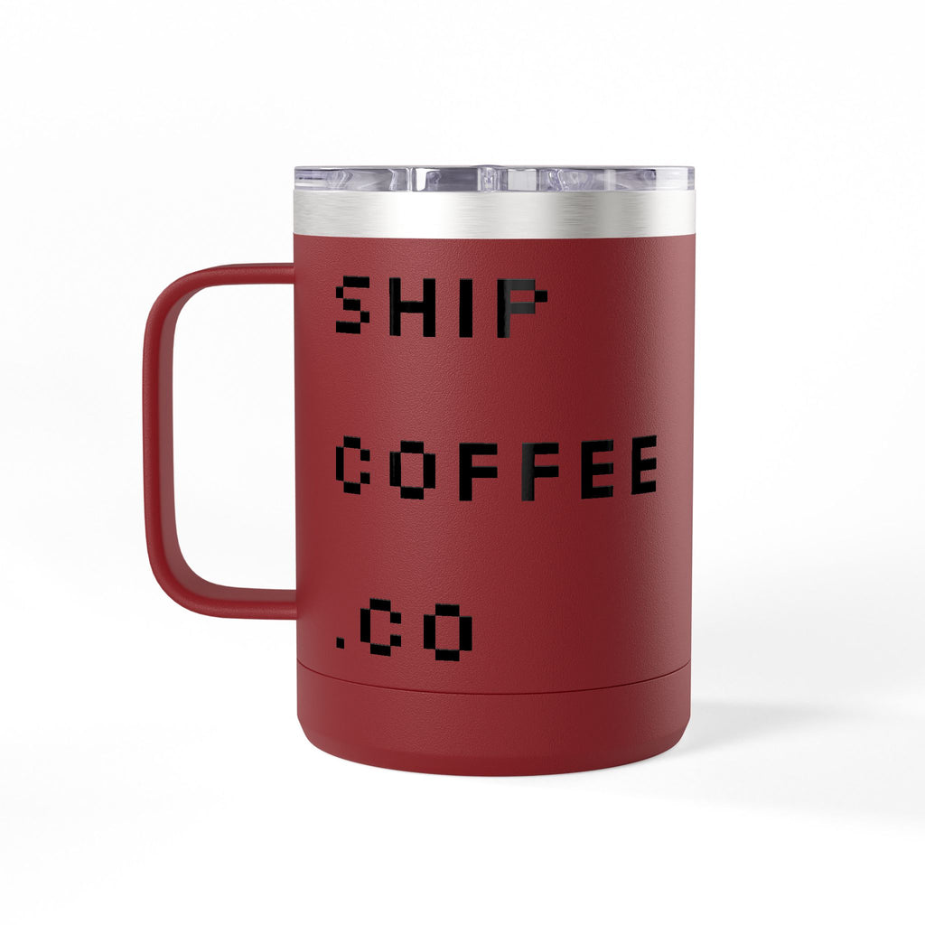 SHIPCoffee.co Mug Tumbler with lid