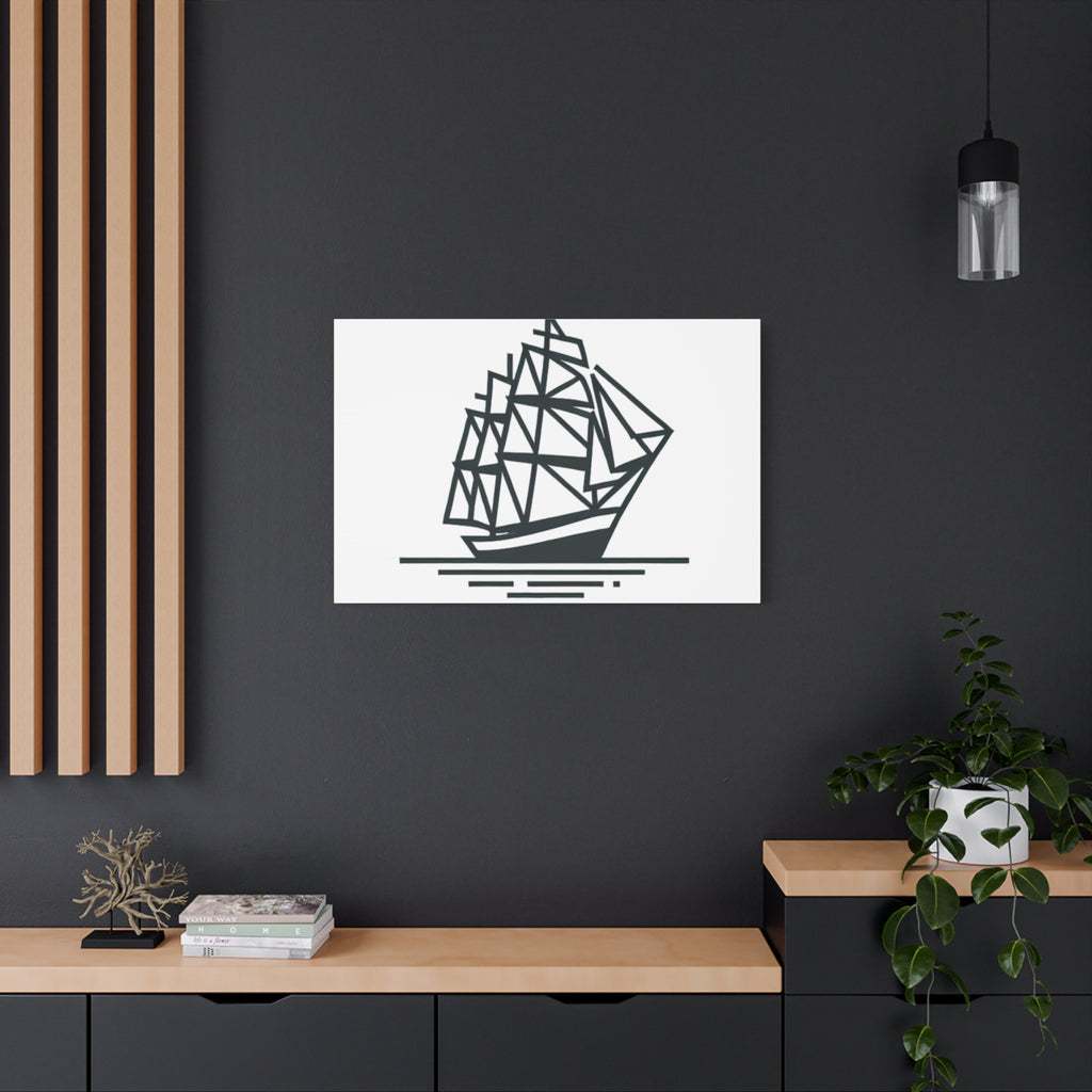 SHIP Canvas Art Print