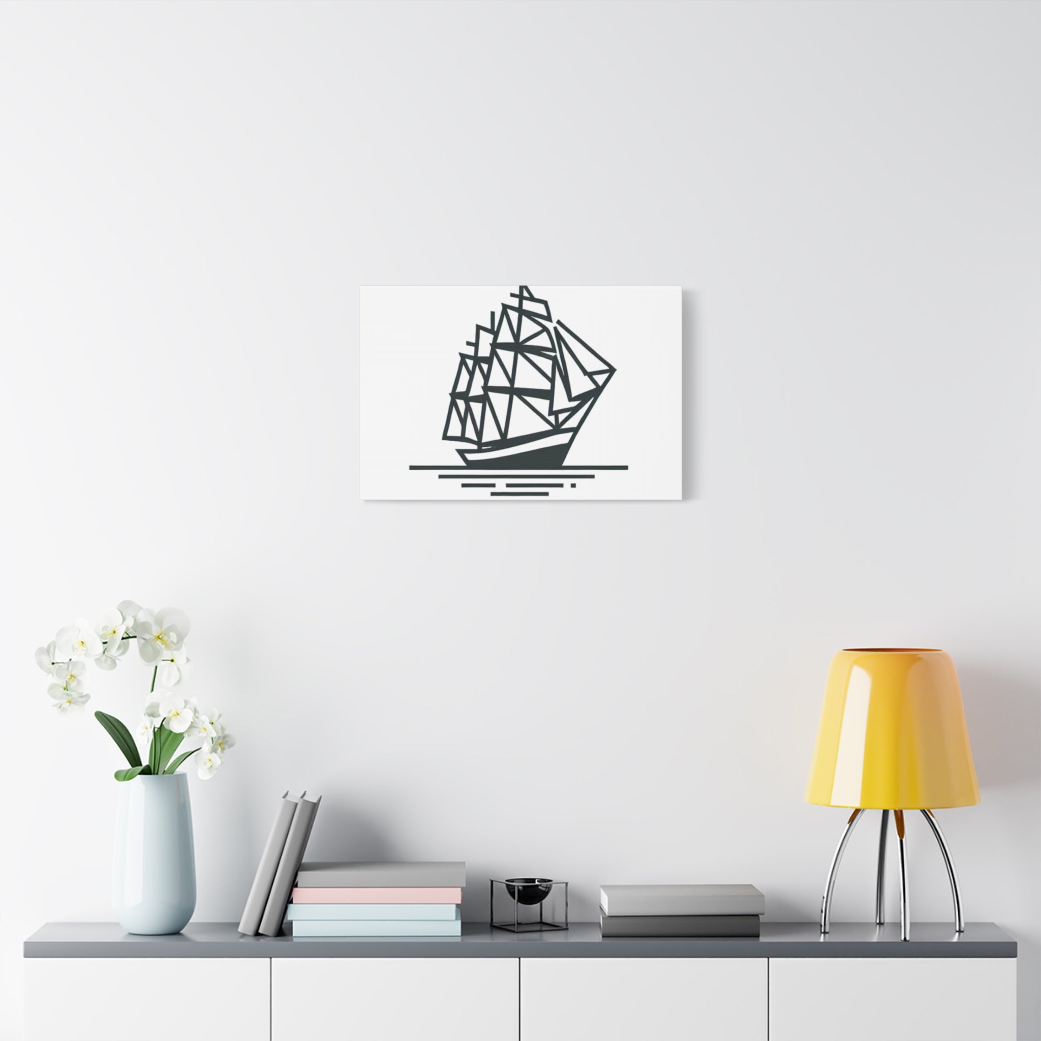 SHIP Canvas Art Print