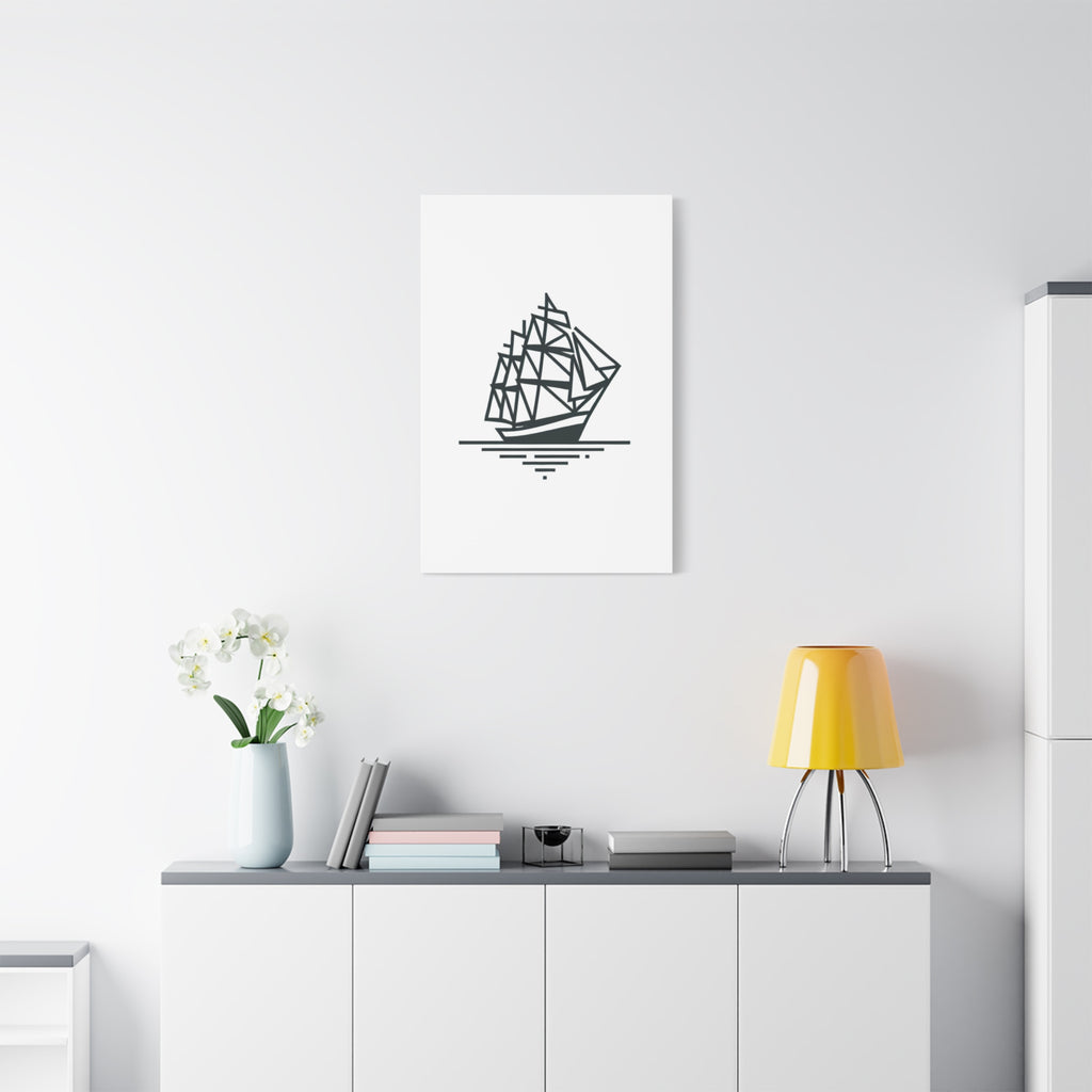 SHIP Canvas Art Print