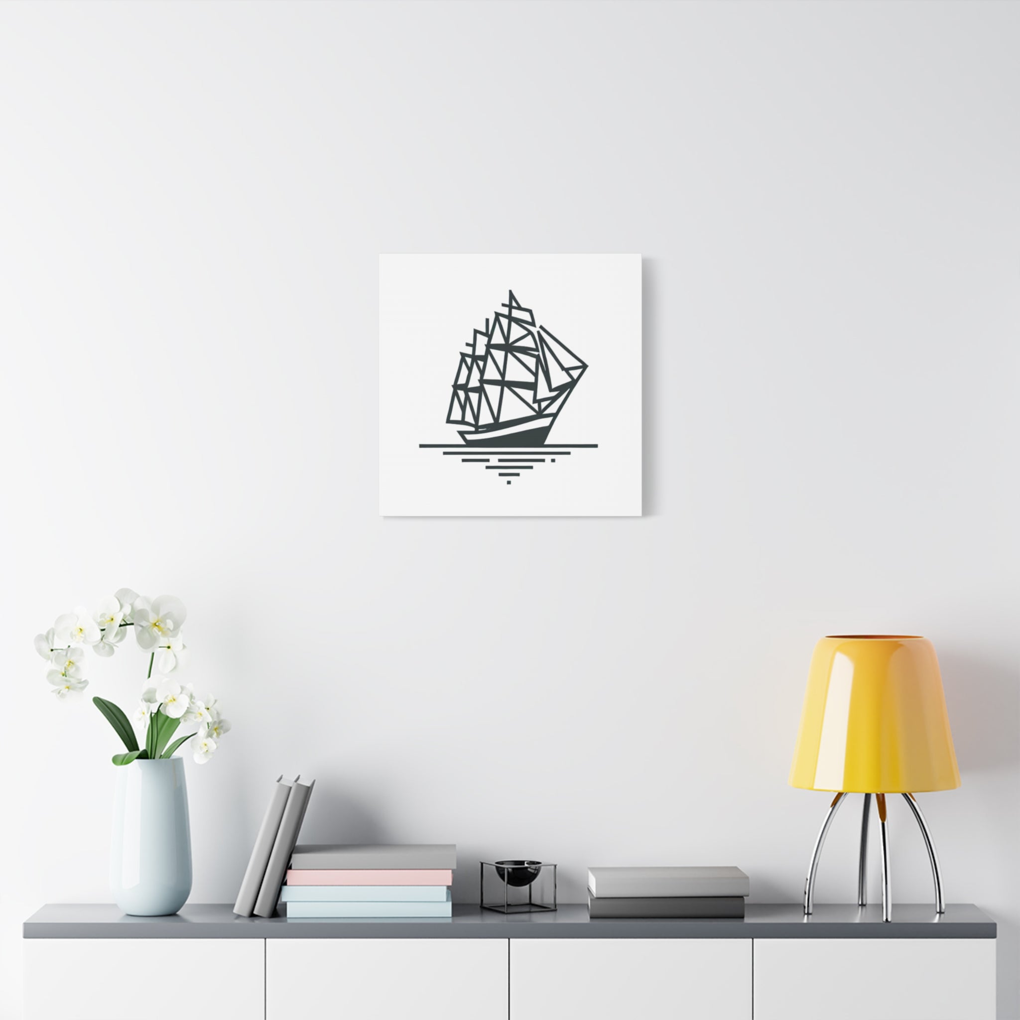 SHIP Canvas Art Print