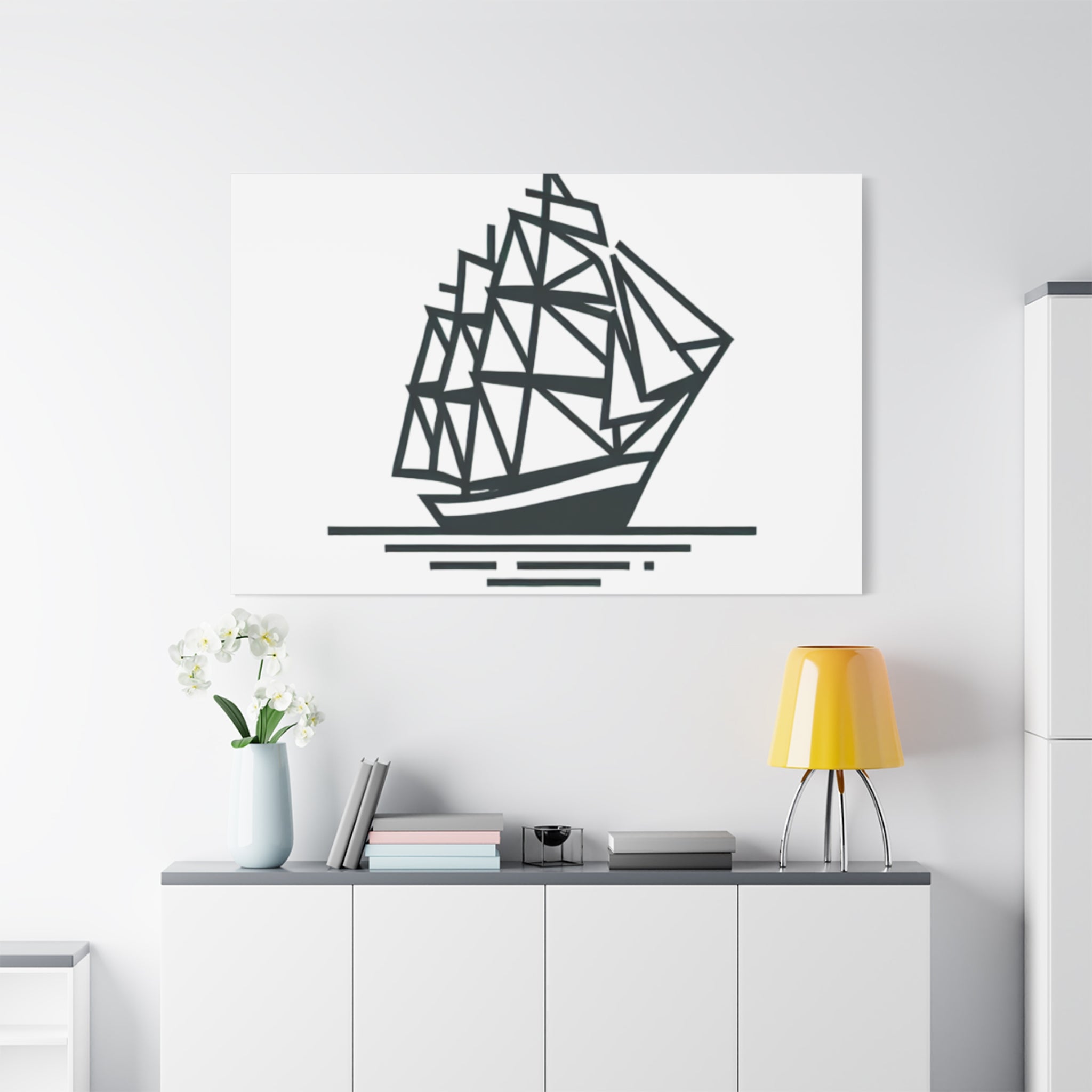 SHIP Canvas Art Print