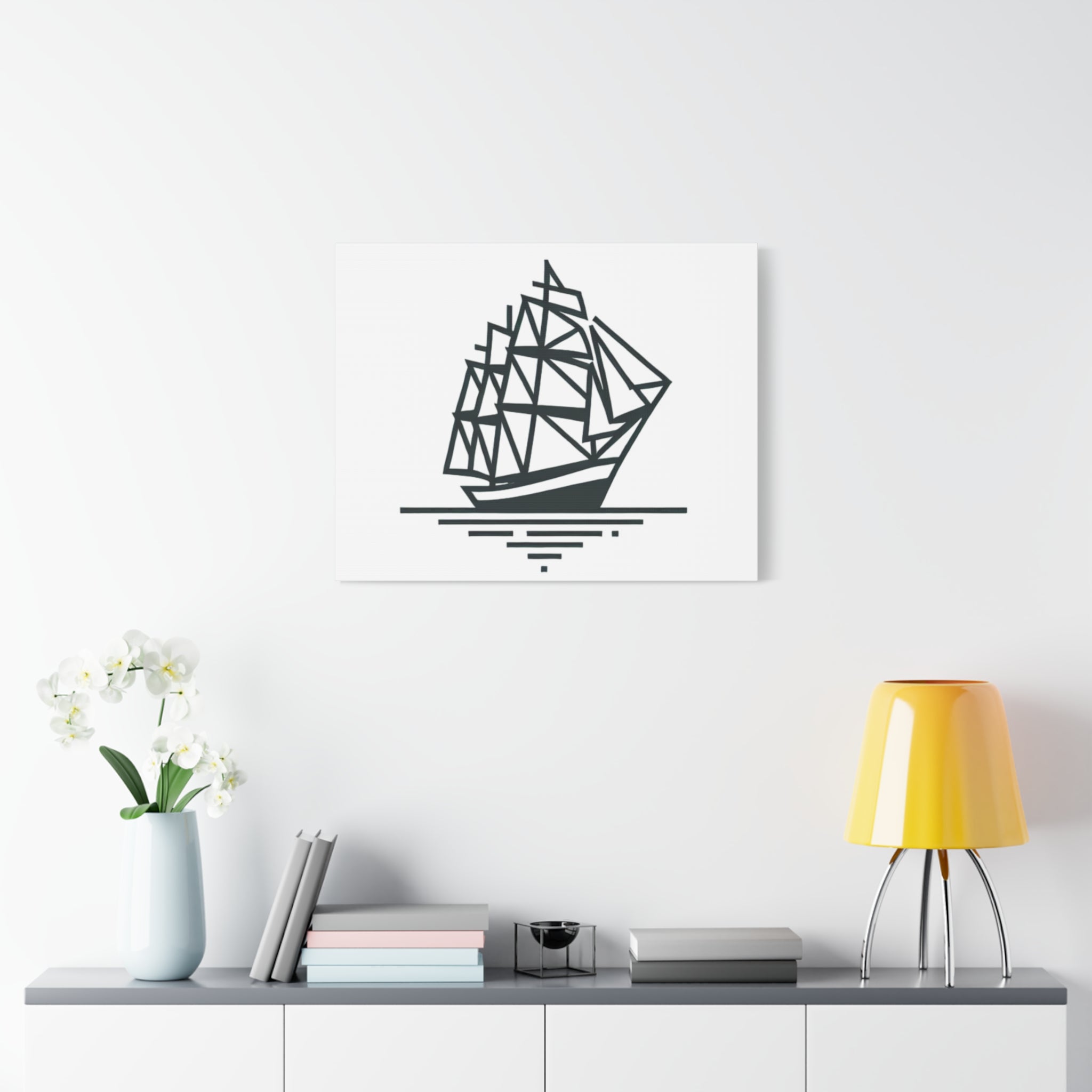 SHIP Canvas Art Print
